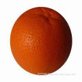 Orange PU Stress Fruit/Gel Stress Ball, Fashionable and Popular Design, Eco-friendly